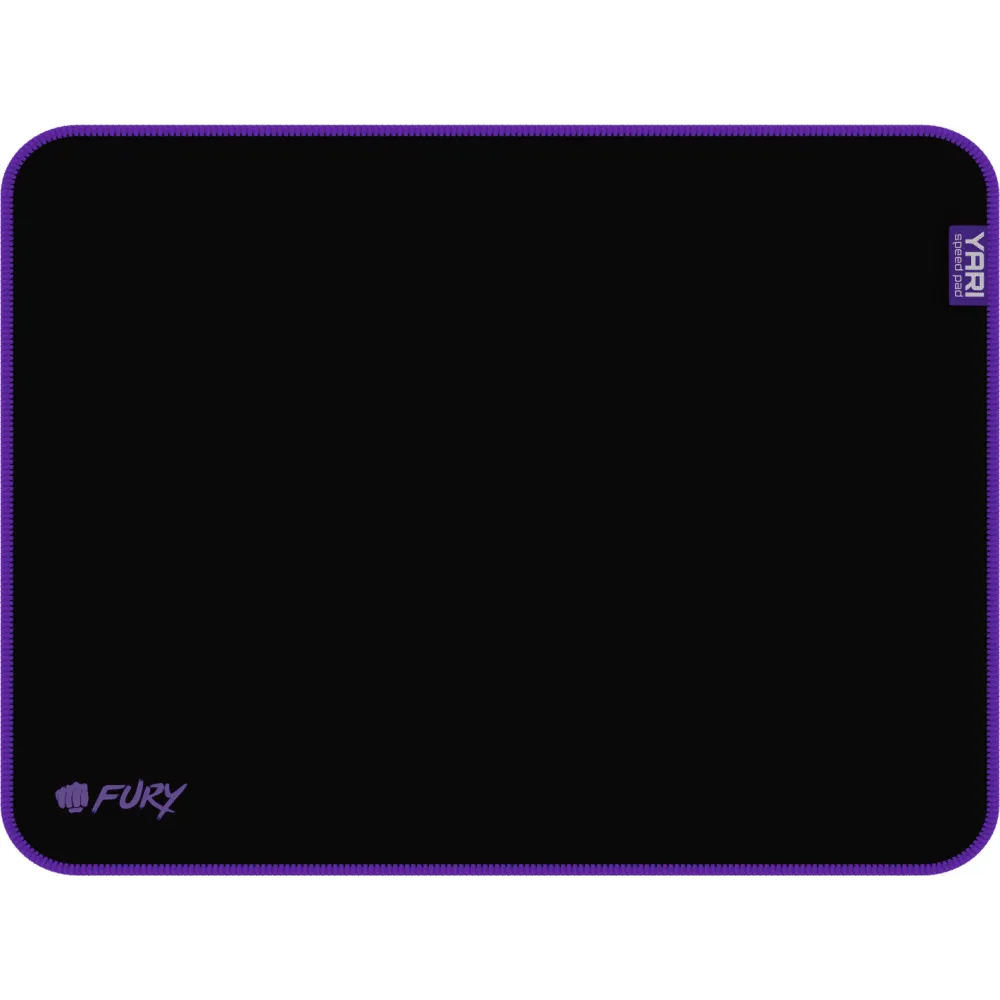 Podkładka pod mysz Natec Fury Yari Speed L NFU-2259 - 40×30 cm, Czarna