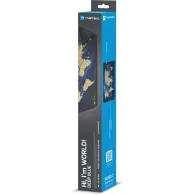 Podkładka pod mysz Natec World Deep Blue NPO-2243 - 800x400x2,5 mm, Niebieska
