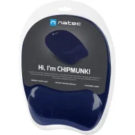 Podkładka pod mysz Natec Chipmunk NPF-2181 - 230x200 mm, Granatowa
