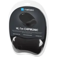 Natec NPF-0784 PODKŁADKA POD MYSZ NATEC CHIPMUNK CZARNA 230X200MM MEMORY FOAM | Sklep ITnes.pl - IT for BUSINESS