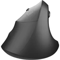 Mysz pionowa Natec Crake 2 NMY-2049 - 2400 DPI, Bluetooth 5.2, 2.4 GHz, Leworęczna, Czarna