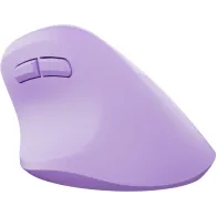 Mysz pionowa Natec Crake 2 NMY-2258 - 2400 DPI, Bluetooth 5.2, 2.4 GHz, Praworęczna, Lawendowy