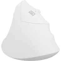 Mysz pionowa Natec Crake 2 NMY-2257 - 2400 DPI, Bluetooth 5.2, 2.4 GHz, Praworęczna, Biała