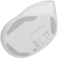 Mysz pionowa Natec Crake 2 NMY-2257 - 2400 DPI, Bluetooth 5.2, 2.4 GHz, Praworęczna, Biała