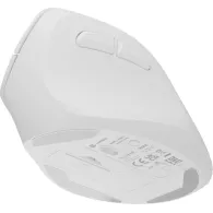 Mysz pionowa Natec Crake 2 NMY-2257 - 2400 DPI, Bluetooth 5.2, 2.4 GHz, Praworęczna, Biała