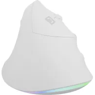 Mysz pionowa przewodowa Natec Crake 2 Pro NMY-2273 - 12800 DPI, USB, Praworęczna, Biała
