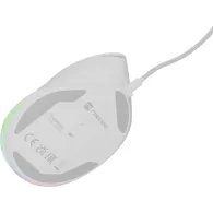 Mysz pionowa przewodowa Natec Crake 2 Pro NMY-2273 - 12800 DPI, USB, Praworęczna, Biała