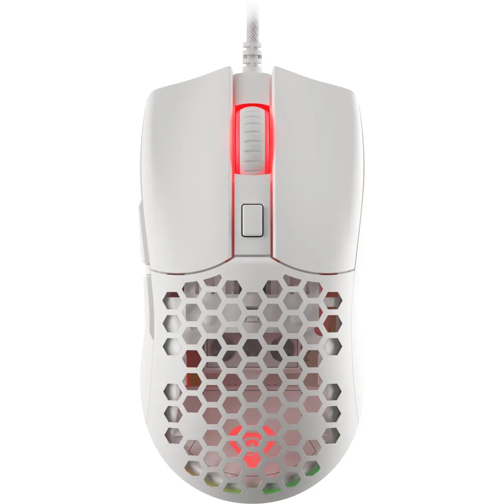 Mysz przewodowa Genesis Krypton 750 NMG-1842 - 8000 DPI, Biała