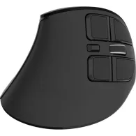 Mysz pionowa bezprzewodowa Natec Euphonie Pro NMY-2291 - BT 5.0, 4000 DPI, Czarna
