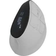 Mysz pionowa bezprzewodowa Natec Euphonie Pro NMY-2378 - BT 5.0, 4000 DPI, Biała