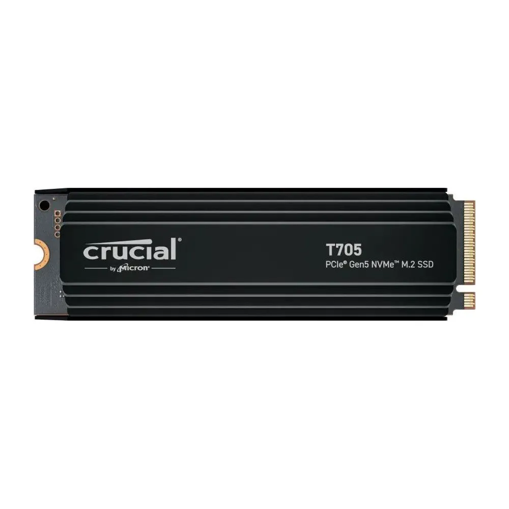 Dysk SSD 1TB Crucial T705 with heatsink CT1000T705SSD5, 2280, PCIe, NVMe, 13600-10200MBps | Sklep ITnes.pl, IT for BUSINESS