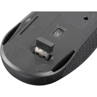 Mysz bezprzewodowa Natec Jay 2 NMY-1799 - Optyczna, Nano 2.4GHz, 1600 DPI, Czarna