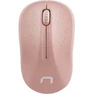 Mysz bezprzewodowa Natec Toucan NMY-1652 - Optyczna, 1600 DPI, Różowo-biała