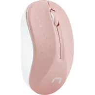 Mysz bezprzewodowa Natec Toucan NMY-1652 - Optyczna, 1600 DPI, Różowo-biała