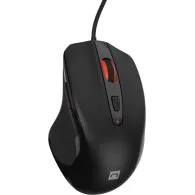 Mysz przewodowa Natec Pigeon 2 NMY-2047 - Optyczna, 4000 DPI, USB, Czarna