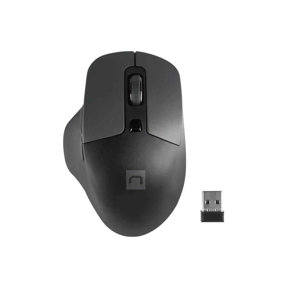 Mysz bezprzewodowa Natec Blackbird 2 NMY-1874 - Optyczna, NANO 2.4GHz, Czarna
