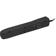 Listwa przeciwprzepięciowa Natec Bercy 400 NSP-1715 - 5 gniazd, 5 m, Czarna