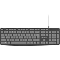 Klawiatura przewodowa Natec Nautilus NKL-1507, US, USB-A, Czarno-szara | Sklep ITnes.pl, IT for BUSINESS