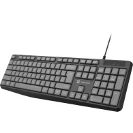 Klawiatura przewodowa Natec Nautilus NKL-1507, US, USB-A, Czarno-szara | Sklep ITnes.pl, IT for BUSINESS