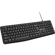 Klawiatura przewodowa Natec Nautilus NKL-1950, US, USB-A, Czarna | Sklep ITnes.pl, IT for BUSINESS