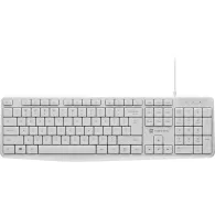 Klawiatura przewodowa Natec Nautilus NKL-1951, US, USB-A, Biała | Sklep ITnes.pl, IT for BUSINESS