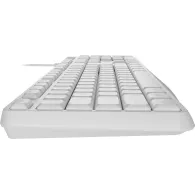 Klawiatura przewodowa Natec Nautilus NKL-1951, US, USB-A, Biała | Sklep ITnes.pl, IT for BUSINESS