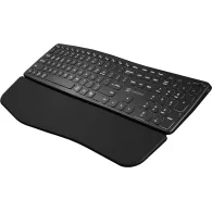Klawiatura bezprzewodowa Natec Porifera NKL-1995 - US, 2.4 GHz, Bluetooth , Czarna