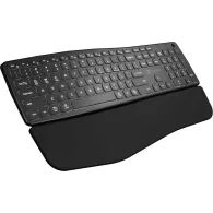 Klawiatura bezprzewodowa Natec Porifera NKL-1995 - US, 2.4 GHz, Bluetooth , Czarna