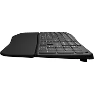Klawiatura bezprzewodowa Natec Porifera NKL-1995 - US, 2.4 GHz, Bluetooth , Czarna
