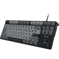 Klawiatura przewodowa Natec Fury Kanabo K2 NFU-2386, US, Białe podświetlenie, Mechaniczna, Czarno-szara | Sklep ITnes.pl, IT for BUSINESS