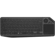Klawiatura bezprzewodowa z touchpadem Natec Turbot 2 NKL-2317 - US, BT, 2,4 GHz, Czarna