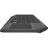 Klawiatura bezprzewodowa z touchpadem Natec Turbot 2 NKL-2317 - US, BT, 2,4 GHz, Czarna