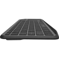 Klawiatura bezprzewodowa z touchpadem Natec Turbot 2 NKL-2317 - US, BT, 2,4 GHz, Czarna