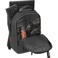 Plecak na laptopa Genesis Pallad 510 NBG-2447, 23L, 17,3", Poliester 1800D, Czarny | Sklep ITnes.pl, IT for BUSINESS
