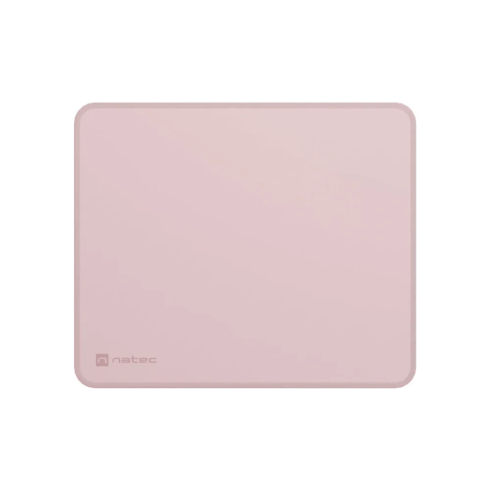 Podkładka pod mysz Natec Colors Series NPO-2087 - 300x250x2,5 mm, Różowa