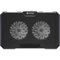 Podstawka chłodząca Natec Fury Gunbai G3 NFC-2375, 14,1-17,3", 2 wentylatory, 2xUSB, Czarna | Sklep ITnes.pl, IT for BUSINESS