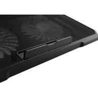 Podstawka chłodząca Natec Fury Gunbai G3 NFC-2375, 14,1-17,3", 2 wentylatory, 2xUSB, Czarna | Sklep ITnes.pl, IT for BUSINESS