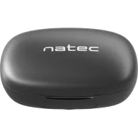 Bezprzewodowe słuchawki dokanałowe Natec Soho TWS NSL-1638 - Bluetooth, Czarne