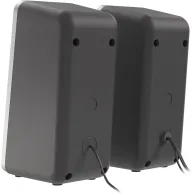 Głośniki Genesis Helium 100BT NCS-1635 - RGB, Stereo, Bluetooth, 10W RMS, Czarno-srebrne