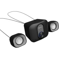 Głośniki komputerowe Natec Pug NGL-2111 - Głośniki 2.1, Mini Jack, USB-A, Czarne