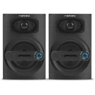 Głośniki komputerowe Natec Cougar NGL-1641 - Stereo, Mini Jack, Czarne