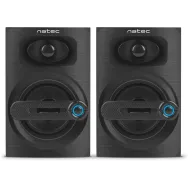 Głośniki komputerowe Natec Cougar NGL-1641 - Stereo, Mini Jack, Czarne
