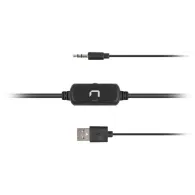 Głośniki komputerowe Natec Cougar NGL-1641 - Stereo, Mini Jack, Czarne