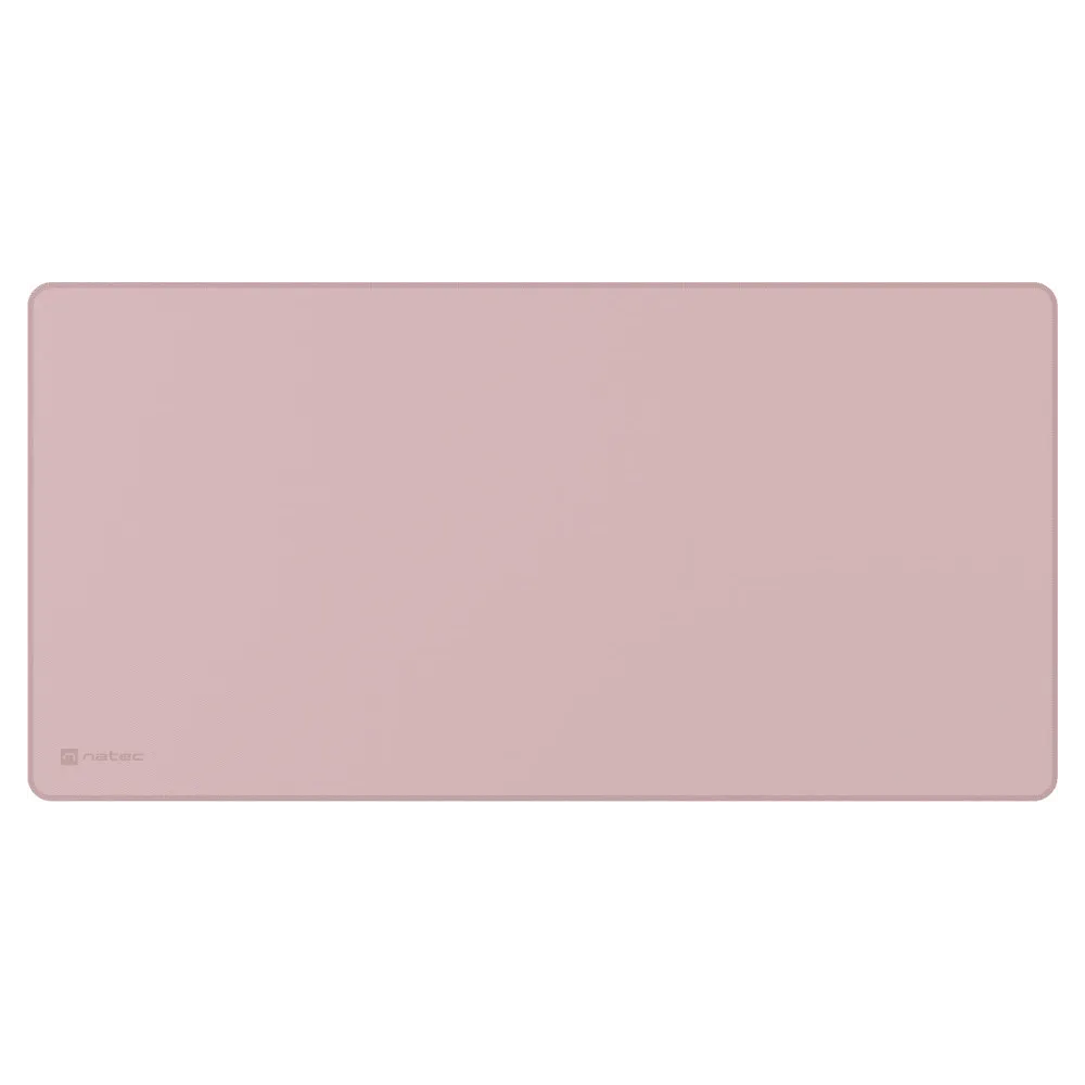 Podkładka pod mysz Natec Colors Series NPO-2174 - 800x400x2,5 mm, Różowa