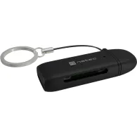 Czytnik kart pamięci Natec Scarab C NCZ-2365 - USB-C 3.2 Gen 1, SD, SDHC, SDXC, T-Flash, microSD, microSDHC, microSDXC, Czarny