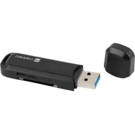 Czytnik kart pamięci Natec Scarab 2 NCZ-1874 - USB-A 3.0, SD, SDHC, SDXC, T-Flash, microSD, microSDHC, microSDXC, Czarny