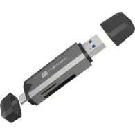 Czytnik kart pamięci Natec Scarab 3 NCZ-2262 - USB-A|USB-C 3.2 Gen 1, SD|SDHC|SDXC|T-Flash|microSD|microSDHC|microSDXC