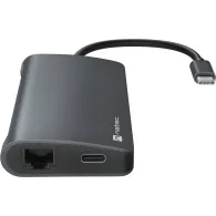Stacja dokująca USB-C Natec Fowler 2 V2 NMP-2162 - HDMI, MicroSD|SD, RJ-45, USB-A, USB-C
