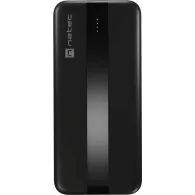 Powerbank Natec Trevi Slim Q 10000 mAh NPB-2294 - Micro USB, USB-A, USB-C, Czarny