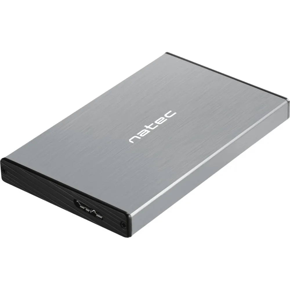 Obudowa zewnętrzna Natec RHINO GO SATA USB 3.0 NKZ-1281 do dysków 2,5" - Szara
